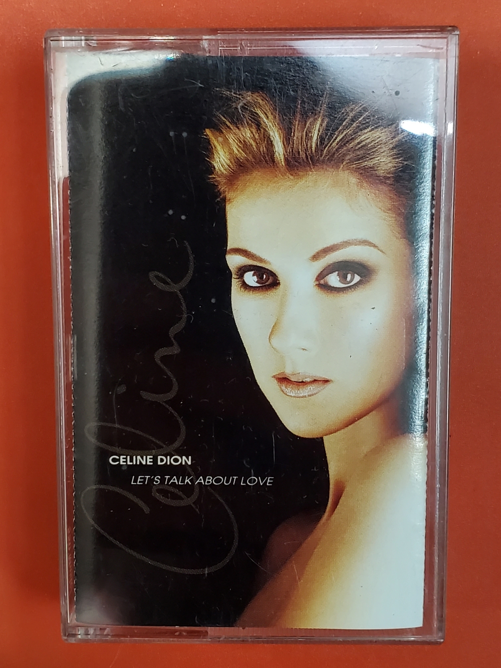 Celine Dion Music Cassette Tape Let's Talk About Love